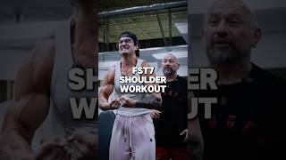 FST7 Shoulder Workout‼️ gym [upl. by Aldis]