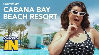 This Hotel Has a Lazy River Universals Cabana Bay Beach Resort  Checked In [upl. by Anoniw]