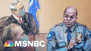 Minneapolis Police Chief Testifies Derek Chauvin Broke Policy  The 11th Hour  MSNBC [upl. by Eissahc]