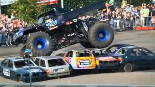 Haaksbergen accident Multiple angles  Monster truck rides on a crowd of people [upl. by Gentry50]