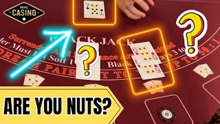 Guy CRASHES my game and blackjack [upl. by Odilo]