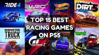 Top 15 Best Racing Games On PS5  2023 [upl. by Halie294]