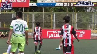 Mundialito Incomesa 2023 Rossoneros FC 🆚 Comfenalco Santander A [upl. by Keir]