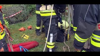 Großübung der Feuerwehr Neuhofen 2015 [upl. by Hildagard]