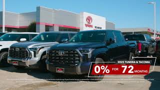 Tacoma and Tundra Offer Toyota of Richardson [upl. by Dacie89]