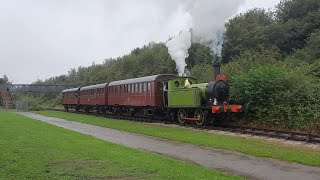 Farewell 1310  Middleton Railway  23rd July 2023 [upl. by Ymmot]