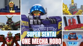 ALL SUPER SENTAI ONE MECHA ROBO DAI KAIOH  BYUNBYUN MACH ROBO 002 [upl. by Constanta445]