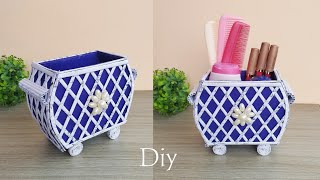 DIY Beautiful Paper Organizer  Organizer making idea with paper  Paper craft [upl. by Nelle42]