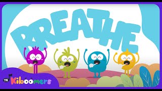 BREATHE IN amp OUT  The Kiboomers PRESCHOOL SONGS amp NURSERY RHYMES ABOUT EMOTIONS shorts kidssongs [upl. by Ervin]