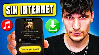 ✅ Cómo DESCARGAR MÚSICA en IPHONE para escuchar SIN internet GRATIS 2024 [upl. by Ailene]