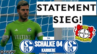 MACHTDEMONSTRATION IM SPITZENSPIEL 🤩😱💪🏻 Schalke Karriere 36  EA FC 24 [upl. by Nonnah]