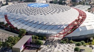 Intuit Dome update the new clippers stadiumsubscribe clippersnba [upl. by Airetak320]