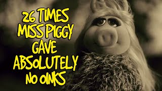 26 Times Miss Piggy Gave Absolutely No Oinks [upl. by Domash]