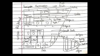 Ship Construction All Diagrams with Markings For 2nd Mate Exams  surjanabhi [upl. by Llednor]