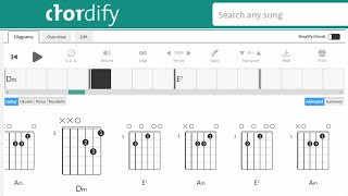 How to Get Song Chords from a Video  Chordify [upl. by Tsiuqram]