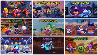 ALL TRIO in Brawl Stars  Pose Edition  Lola Update [upl. by Spragens]