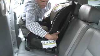 Car Seat Installation Evenflo Titan 5 Front Facing [upl. by Bertram]