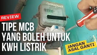 Do not replace the MCB on kWh of electricity with a larger one teknisijamet [upl. by Weitman]