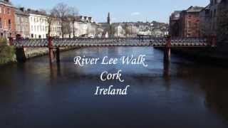 Cork City River Lee Walk Ireland Walking in Ireland [upl. by Bobker]