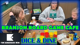 Branson Board Game Cafe  Dice and Dine  Branson MO [upl. by Burnight48]