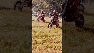 Holeshot and 1st place 🥇 holeshot woodsracing racing gasgas 1st dirtbike [upl. by Esorylime]