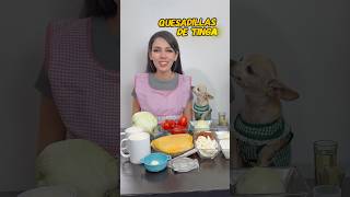 Receta de Quesadillas de Tinga de pollo recetas tinga delicioso [upl. by Ssitruc736]