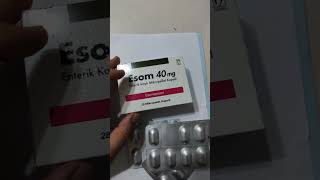 Esom 40 Mg Tablet İlaç [upl. by Harmonie]