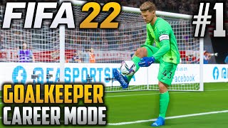 FIFA 22  Career Mode Goalkeeper  EP1  BACK ON THE PITCH [upl. by Ahslek]