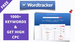 WordTracker Free Keyword Research Tool For 2021  Seo Tools WordTracker  How To Do Keyword Research [upl. by Nnylarak689]