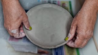 COMO hacer PLATOS de CERAMICA en CASA [upl. by Kalli]