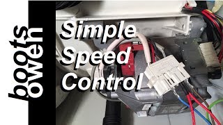 Washing machine universal motor wiring explained [upl. by Omar]