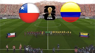 CHILE vs COLOMBIA  WORLD CUP 2026 QUALIFIERS MATCH [upl. by Birgit]