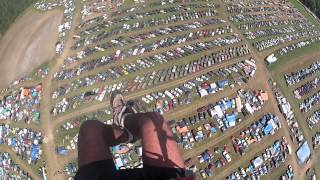 Paragliding Shambhala Music Festival 2012 [upl. by Kehoe]