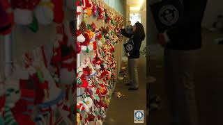 The Largest Display of Knitted Christmas Decorations🎅🎄🎁🧦 🔔 [upl. by Roderica]