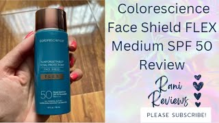 Colorescience Flex SPF 50 Medium for Skin of Colour [upl. by Ainosal629]