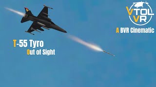 VTOL VR T55 Tyro quotOut of Sightquot A BVR Cinematic [upl. by Ahsinej]