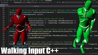 Unreal Engine 5 Beginner to Pro Tutorial 11 Walking Input C [upl. by Auqenat211]