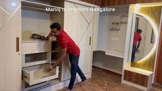 Bangalore home bangaloreinteriordesigners modular modulardesign manoj m interiors [upl. by Von462]