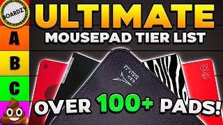 2024 ULTIMATE Gaming Mousepad Tier List 85 MOUSEPADS SHOCKING [upl. by Hall828]