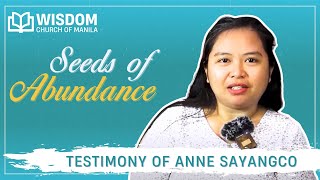 Gods Blessing New Job amp Promotion  Anne Sayangcos Testimony [upl. by Asa]