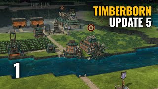 TIMBERBORN Update 5  ep 1  Gameplay español [upl. by Nylesoj]