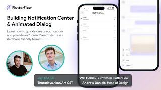 Build a Notification System In Your FlutterFlow App  Mimic iOS 17 Interactions [upl. by Maxa126]