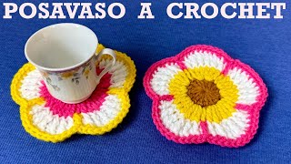 POSAVASOS A CROCHET PASO A PASO [upl. by Tipton539]