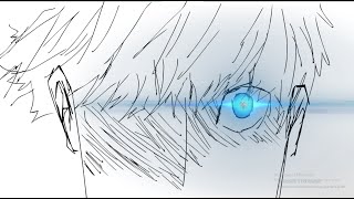 GOJO jjk ch 260 animation [upl. by Aidiruy]