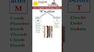 Silent letter quotBquot  English Grammar  Spoken English  english vocabulary asksenglish [upl. by Alakim57]