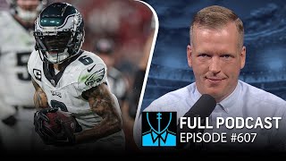 DeVonta Smith contract extension  drafting WRs  Chris Simms Unbuttoned FULL Ep 607  NFL on NBC [upl. by Beatrisa]