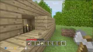 Minecraft for Xbox 360 lets play part 2  Achievements [upl. by Dressel212]