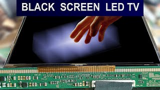 Black Screen Problem Walton LED TV  No Picture Backlight OK  LSC320AN10H03 Samsung Panel Repair [upl. by Nwotna]