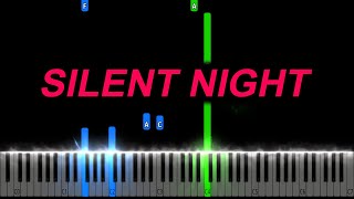 silent Night  Piano Tutorial [upl. by Ayrad414]