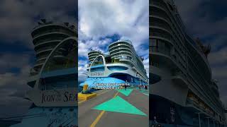 Man Jumps Off Cruise Ship Into Shark Infested Waters🛳️🦈 cruiseship shark shorts [upl. by Nicolette]